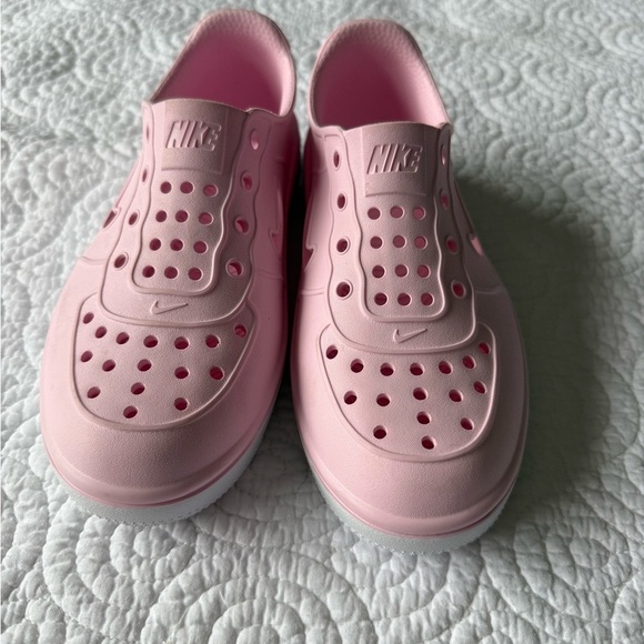 Nike Foam Force 1 Nike Kids Pink Slip-On Shoes NWT - Picture 3 of 10